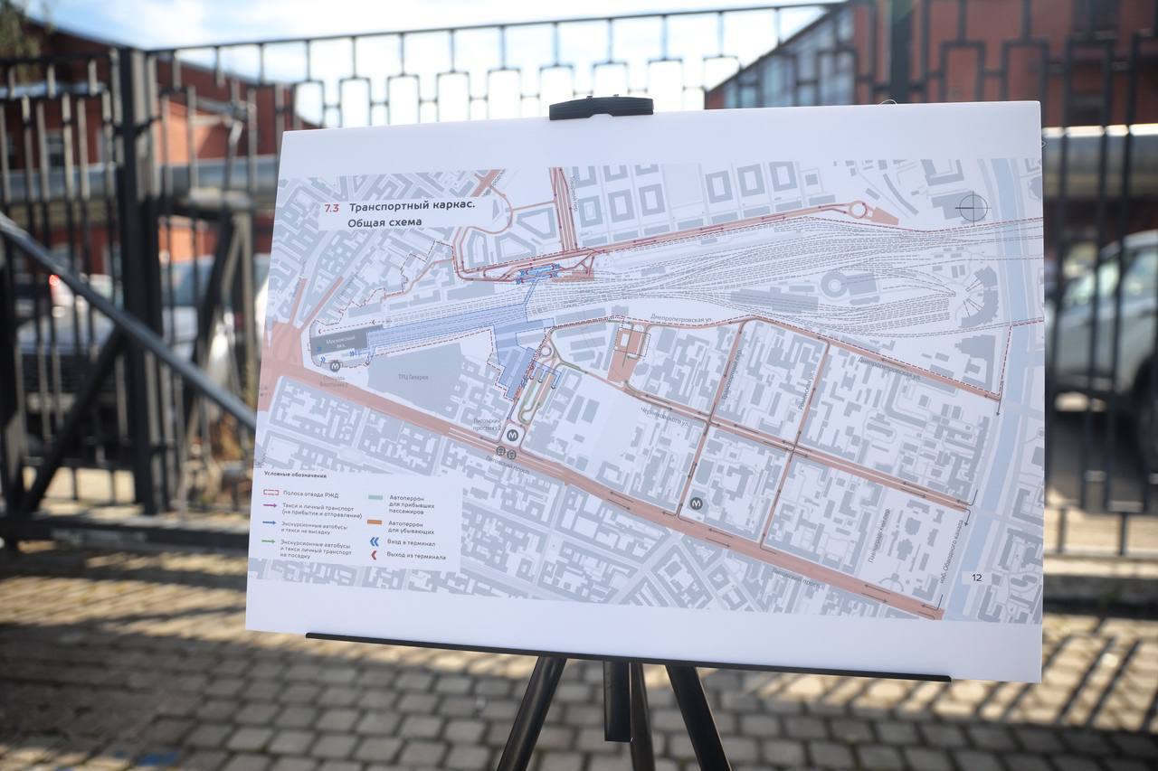 КГА опубликовал трассировку тоннеля ВСМ под Московским вокзалом