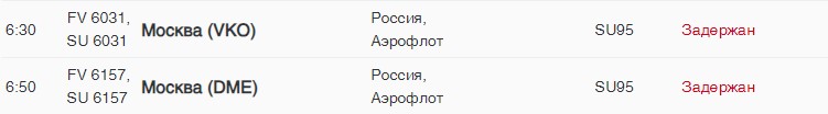 Шесть рейсов Петербург - Москва задержаны после атаки дронов на Подмосковье