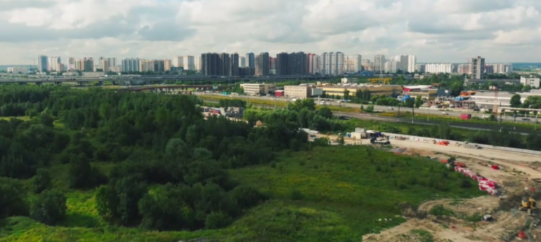 Смольный показал, как строится линия трамваев Купчино-Славянка