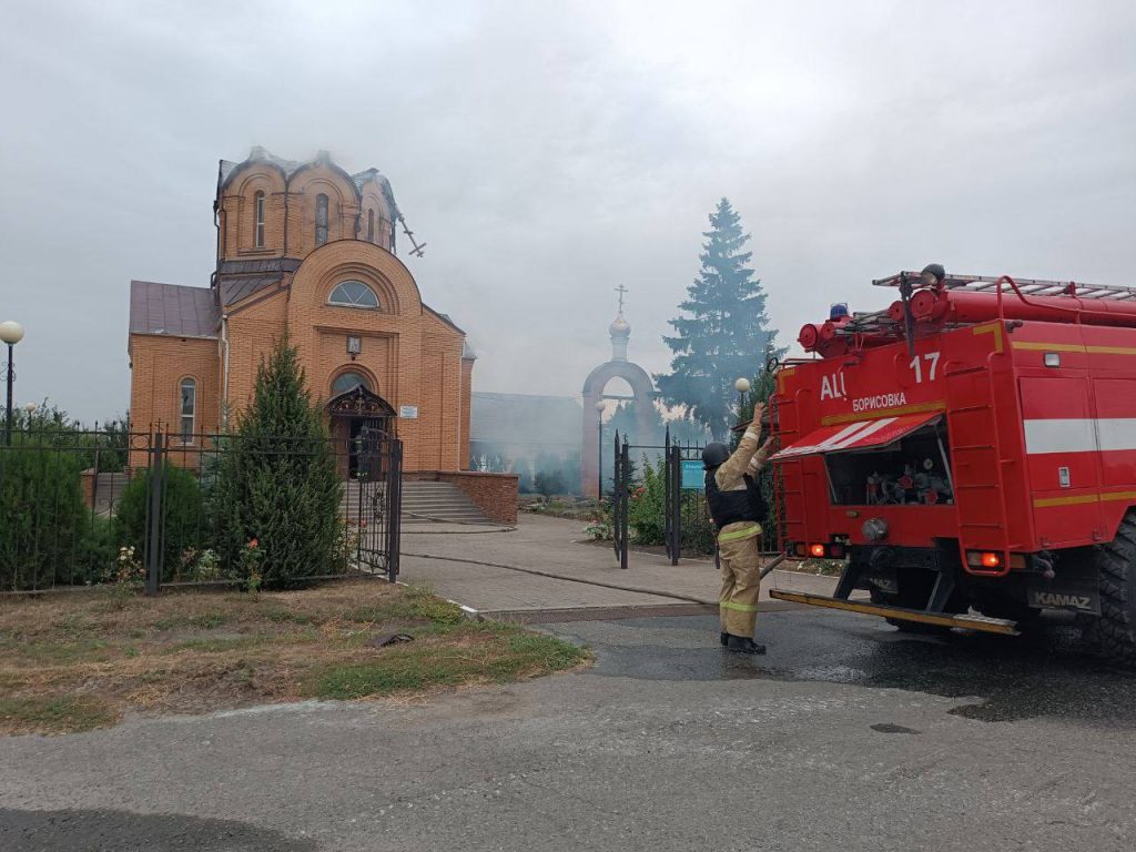 Дрон ВСУ ударил по храму Святителя Николая под Белгородом