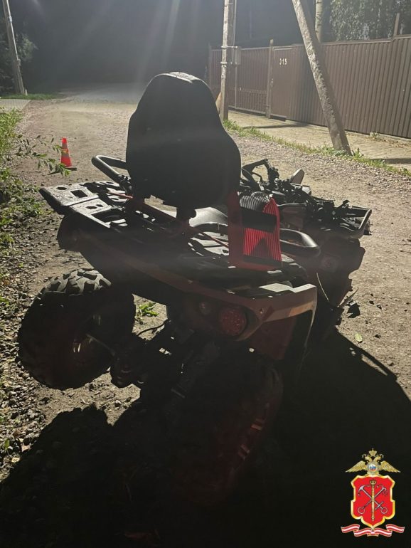 В Агалатово водитель квадроцикла погиб в канаве