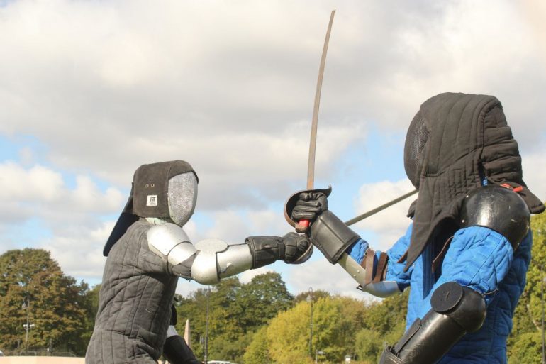 В Петропавловской крепости прошел фестиваль «Битва на Неве»: фото и видео