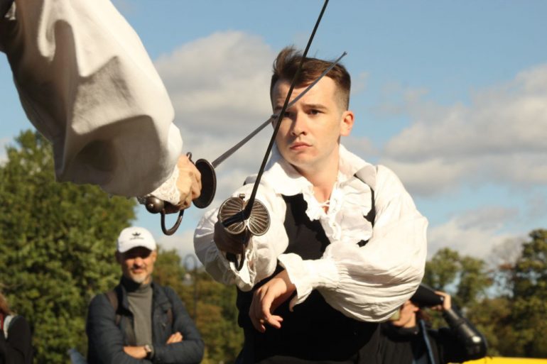 В Петропавловской крепости прошел фестиваль «Битва на Неве»: фото и видео