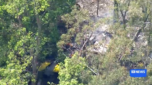 В небе Австралии произошло столкновение легкомоторных самолетов